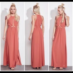 NWT✨GAZING AT THE OBSERVATORY WAIST CUTOUT DRESS